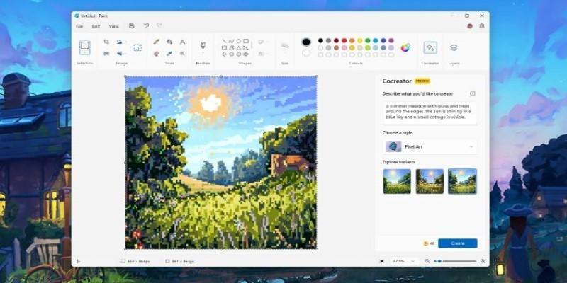How to Use Microsoft Paint’s New AI Art Feature